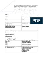 IMSBC Declaration Examole