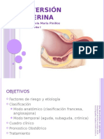 Inversión Uterina