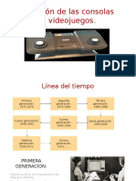 Evolución de Las Consolas de Videojuegos