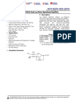 NE5532x, SA5532x Dual Low-Noise Operational Amplifiers: 1 Features