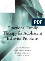 James F. Alexander, Holly Barrett Waldron, Michael S. Robbins, and Andrea A. Neeb-Functional Family Therapy For Adolescent Behavior Problems-American Psychological Association (AP