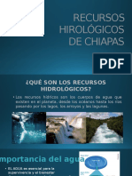 Recursos Hidrológicos