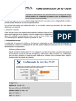 ViaFibra Como Configurar o Roteador PDF