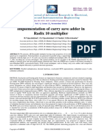 Implementation of Carry Save Adder in Radix 10 Multiplier