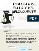 Psicologia Del Delito y Del Delincuente