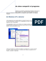 Compartir Programa en RED