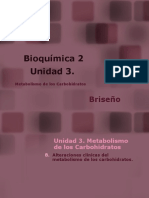 Alteraciones Clinicas Del Metabolismo de Los Carbohidratos