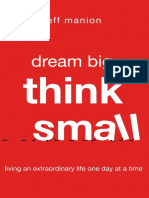 Dream Big, Think Small Sample