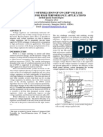 Design and Optimization of On-Chip Voltage Regulators For High Performance Applications