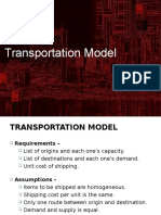 Transportation Model