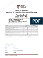 Paeds Case Write Up 1 