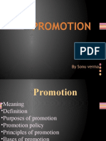 Promotion: by Sonu Verma