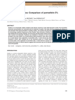 Treatment of Scabies: Comparison of Permethrin 5% Versus Ivermectin