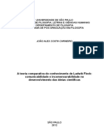 DISSERTAÇÃO Sobre Ludwik Fleck PDF