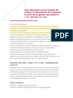 Fallo Alimentos Reembolso de Gastos Efectuados para El Sustento Del Hijo 27-08-2015