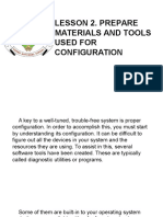 LESSON 2. Prepare Materials and Tools Used For Configuration