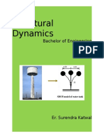 Structural Dynamics: Bachelor of Engineering