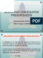 Seguridad Con Equipos Presurizados