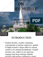 Seminar On Guided Missile Systems