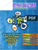 Final Year Project - (Power Electronics/Systems, Electrical Machines IEEE 2016-17 Project List