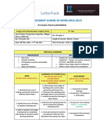 Scheme of Work 4th DCG