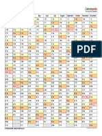 2017 Calendar Landscape