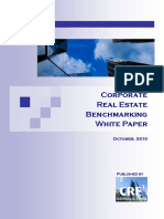 Corporate Real Estate Benchmarking White Paper: October, 2010 October, 2010 October, 2010 October, 2010