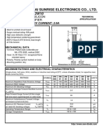 Shanghai Sunrise Electronics Co., LTD.: 2W005 THRU 2W10