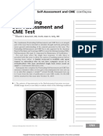 Postreading Self Assessment and CME Test.25