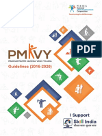 PMKVY Guidelines (2016-2020)