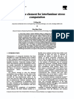 A Mixed Finite Element For Interlaminar Stress Computation: Yi-Bing Shi