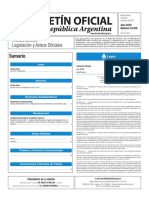 Boletín Oficial de La República Argentina Del 6 de Enero de 2017