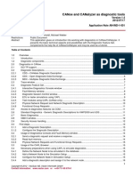 An-InD-1-001 CANoe CANalyzer As Diagnostic Tools