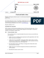 June 14 2010-Dept of Treasury - Regulatory Bulletin Fraud & Insider Abuse (Revised)