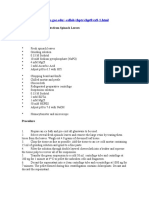 Chloroplast Isolation