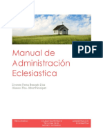 Manual de Administración Eclesiastica