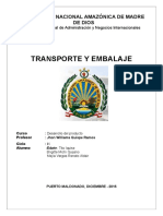 Transporte y Embalaje