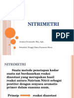 Nitrimetrik