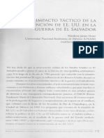 Matthew James Hone-El Impacto Táctico de La Intervención de Eeuu en La Guerra de El Salvador