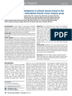 Predicting The Risk of Malignancy in Adnexal Masses Based On IOTA AJOG 2016