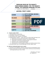 Jadwal Pembelajaran TK