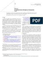 Effect of Water On Compressive Strength of Compacted Bituminous Mixtures