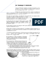 Ejercicios Trabajo y Energia