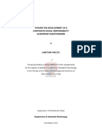 Toward The Development of A Corporate Social Responsibility Leadership Questionnaire Vanzyl - Toward - 2013