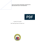 Determining The Effects of Planning, Programing and Budgeting System (PBBS) Implementation in The Philippines