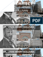 Master Architect (Louis Henry Sullivan)