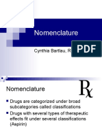 Nomenclature and Sources of Drugs