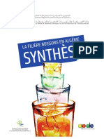 Synthèse Etude de Filière Boissons 2012