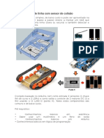 Robô Seguidor de Linha Com Sensor de Colisão