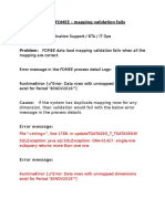 Oracle Hyperion FDMEE - Unampped Dimension Error